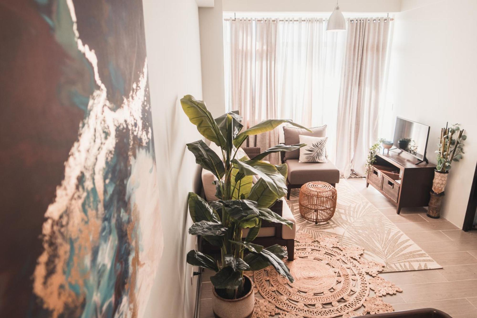 Modern Tropical Luxe Apartment - Boracay Newcoast Yapak Eksteriør bilde