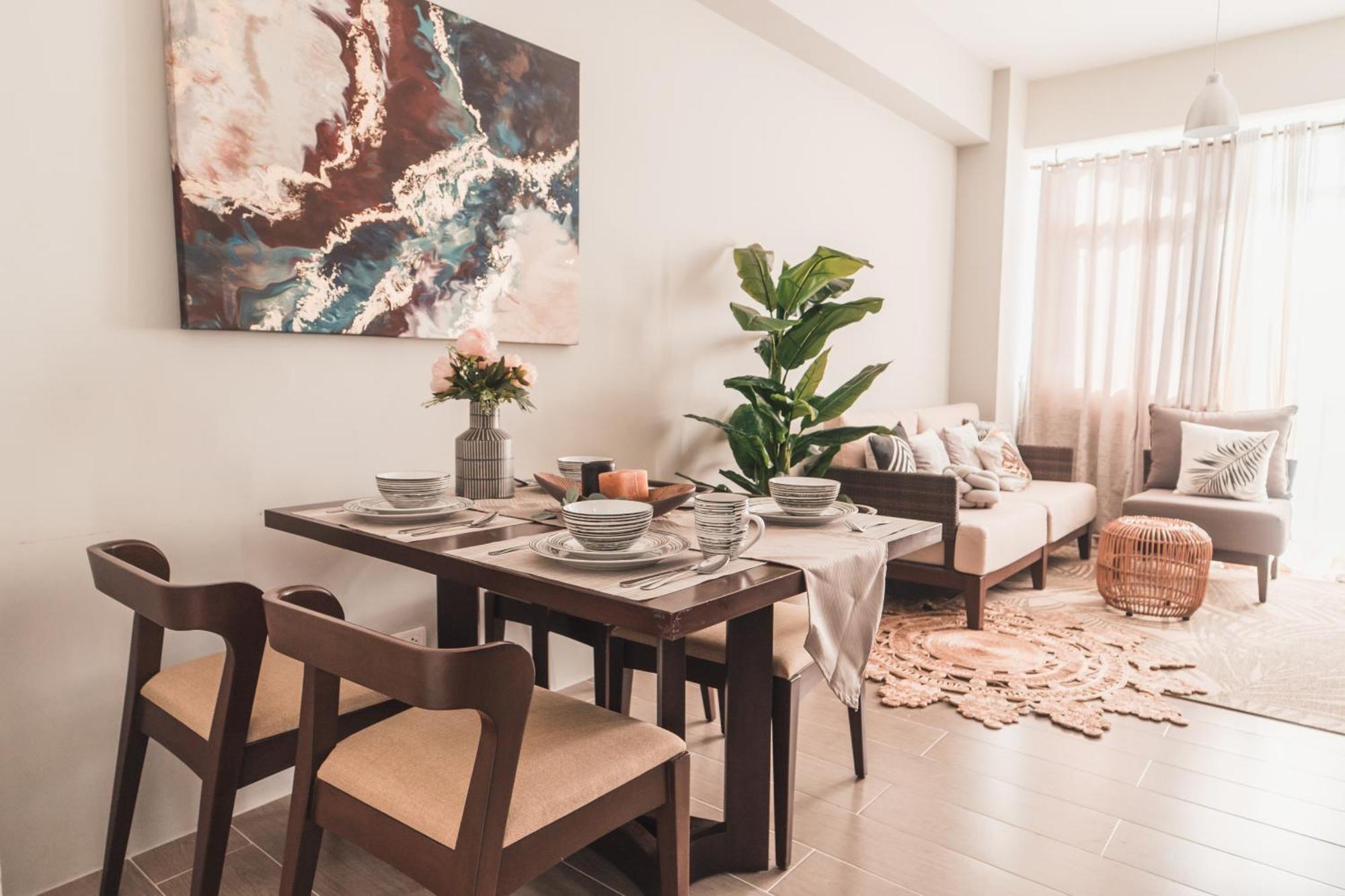 Modern Tropical Luxe Apartment - Boracay Newcoast Yapak Eksteriør bilde